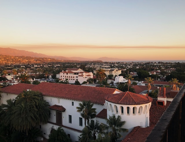 A scenic view of Santa Barbara for home inspections